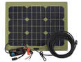 Solar Battery Charger manages 12 V lead acid batteries.