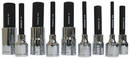 Steel Socket Bits come in sets with varying sizes.
