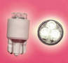 Wedge Base LED Lights feature low profile.