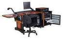 ADA-Compliant Lectern features ergonomic, adjustable design.