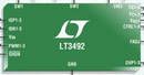 DC/DC Converter drives up to 30 x 300 mA LEDs, with dimming.