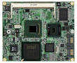 ETX 3.x-Compliant System-on-Module utilizes Intel Atom CPU.