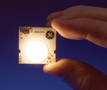 White LEDs run for 50,000 hr with less than 75 K color shift.