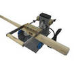 Cylindrical Brander features bench-mounted design.