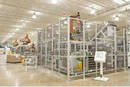 Transfer and Storage System utilizes robotic technology.