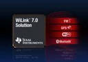 Quad-Radio IC includes WLAN, GPS, Bluetooth®, and RF.