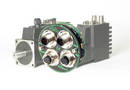 Servo Motor Module utilizes M12 connectors for safety.