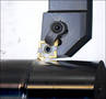 Turning Insert is suited for steel and alloys.