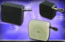 Point-Of-Purchase Display Fixtures have spring-powered reels.