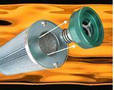 Return Line Filter Elements feature reusable bypass valve.