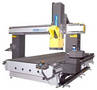 CNC Machining Center features large work envelope.