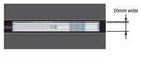 Linear Servo Slider Actuator installs in narrow spaces.