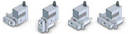 Electric Actuators offer single and double guides.