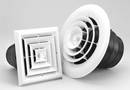 One-Piece Ceiling Diffuser is designed for quick installation.