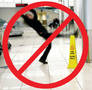 Floor Cleaner helps minimize slips and falls.
