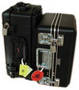 Looped Shackle Luggage Lock indicates inspection by TSA.