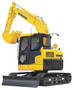Hydraulic Excavator promotes productivity, operator comfort.