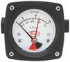 Differential Pressure Gauge uses piston-sensing element.