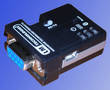 Wireless Serial Printer Adapter uses Bluetooth(TM) technology.