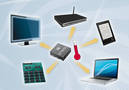 Digital Temperature Sensor IC thermally manages portable products.