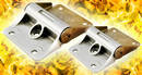 Viscous Dampened Hinges feature controlled deployment.