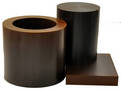 Polymide and PEEK(TM) Materials are fully machinable.