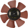 Compact, Motorized Axial Fans operate free from vibration.