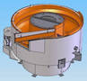 Spiral-Bottom Round Bowl Machine has 24 cubic foot tub.
