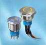Pushbutton Switches are available with LED-illuminated ring.