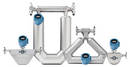 Coriolis Mass Flowmeter is offered with loop powered transmitter.