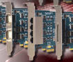 PCIe Serial Communication Cards offer DB9 and RJ45 connectivity.