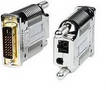 DVI Extender works via single-strand fiber optic cable.