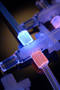 Medical Device Adhesive cures in seconds with UV light.