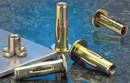 Blind Threaded Steel Inserts have straight shank design.