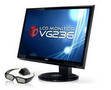 HD Monitor offers 2 ms response time and 120 Hz refresh rate.