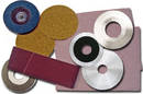 Abrasive Blades convert abrasive rolls into finished products.