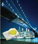 3 W SMT LED offers luminous flux up to 100 lumens at 350 mA.