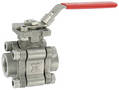 NI-Alloy C Ball Valves provide corrosion resistance.