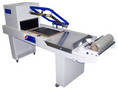 Shrink Wrap System offers semi-automatic operation.