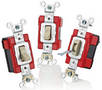 Single-Pole Toggle Switches have modular wiring system.