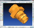 3D CAD Software works with PartMaker and other CAD/CAM systems.