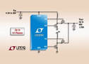 Synchronous Boost Controller eliminates need for heat sink.