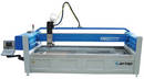 Five-Axis Waterjet Cutting Machine cuts through any material.