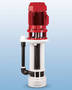 Thermoplastic Sump Pump fits in restricted areas.