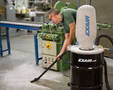 Chip Vacuum fits 30 gallon drums.