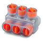 
Homac(R) Encapsulated Multi-Tap Connector Blocks and Splices Feature Clear PVC for Greater Visibility
