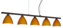 Cable-Suspended Luminaires feature up to 6 lights.