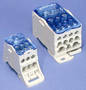 Gangable Distribution Blocks can build 1- to 4-pole designs.