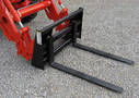 Pallet Forks fit compact tractors up to 40 hp.