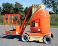 Vertical Mast Boom Lift provides platform height of 26 ft.